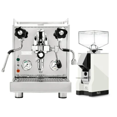 Profitec Pro 500 & Eureka Mignon Silenzio White Bundle