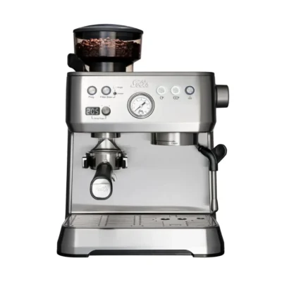 Solis Perfetta Grind & Infuse Espresso Machine – Stainless
