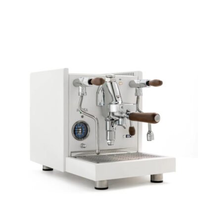 Quick Mill Aquila White + Grinder DF64 Gen 2 White Bundle